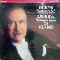Philips : Arrau - Beethoven Concerto No. 3, Sonata No. 6